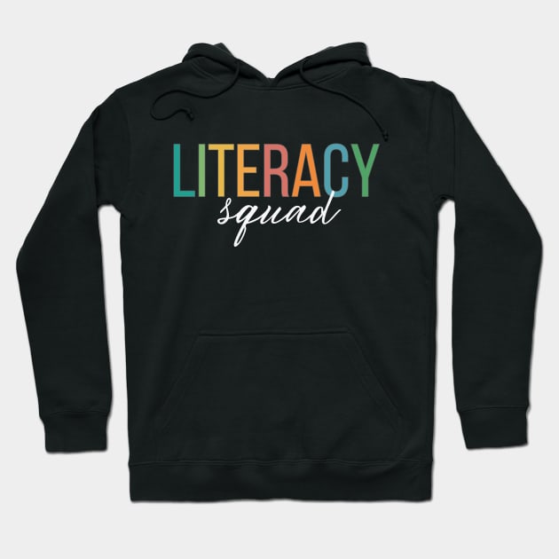 Literacy Squad Hoodie by RefinedApparelLTD